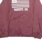 HOLLOWAY Mens Jacket Maroon USA XL