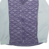 THE NORTH FACE Womens Quilted Jacket Purple Nylon L