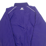 RUSSELL ATHLETIC Mens Jacket Purple Nylon M