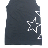 CONVERSE Womens Vest Black Sleeveless XS