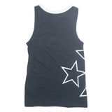 CONVERSE Womens Vest Black Sleeveless XS