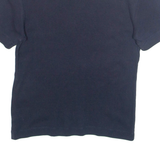 CHAMPION Cropped Womens T-Shirt Blue S