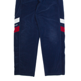 RAMON Y CAJAL Womens Track Pants Blue Straight UK 16 W24 L29