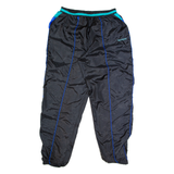 BALDINI Lined Mens Track Pants Black Tapered 2XL W30 L32