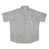 CARHARTT Mens Worker Shirt Grey 2XL
