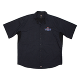 DICKIES Mens Worker Shirt Black 2XL