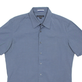 BANANA REPUBLIC Mens Plain Shirt Blue M