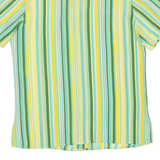 Womens Shirt Green Striped M