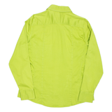 BANANA REPUBLIC Womens Plain Shirt Green Long Sleeve XL