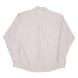 Mens Plain Shirt Purple Long Sleeve XL