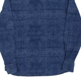 G-STAR RAW Mens Plain Shirt Blue Long Sleeve M