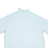 CARIBBEAN Mens Shirt Blue Fair Isle XL