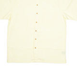 FADED GLORY Mens Shirt Yellow Floral L