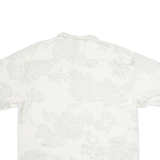 EAGLE DRY GOODS Rehab Care Group Mens Worker Shirt Beige Silk Floral XL