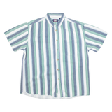 FADED GLORY Mens Shirt White Striped XL