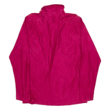 ORO Womens Plain Shirt Red Long Sleeve L