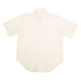 ARROW Mens Plain Shirt Beige L