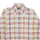 JCPENNEY Mens Shirt Red Check Long Sleeve L