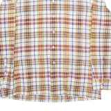 JCPENNEY Mens Shirt Red Check Long Sleeve L