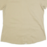 DICKIES Womens Worker Shirt Beige M