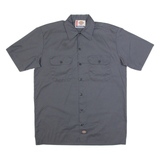 DICKIES Mens Worker Shirt Grey M
