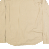 LAUREN RALPH LAUREN Womens Plain Shirt Beige Long Sleeve L