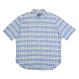 NAUTICA Mens Shirt Blue Check XL