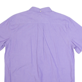 TOMMY HILFIGER Mens Plain Shirt Purple L
