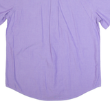 TOMMY HILFIGER Mens Plain Shirt Purple L