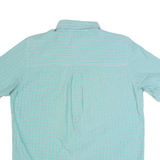 CHAPS Mens Shirt Green Check M