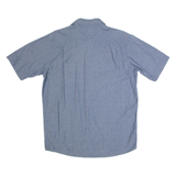WRANGLER Mens Plain Shirt Blue M