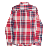 TOMMY HILFIGER Womens Shirt Red Plaid Long Sleeve M