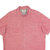 WOOLRICH Mens Plain Shirt Red L