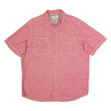 WOOLRICH Mens Plain Shirt Red L
