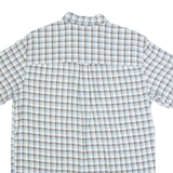 CHAPS Mens Shirt Blue Check M