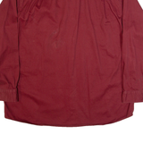 SCHMIDT WORKWEAR Mens Worker Shirt Maroon Long Sleeve XL