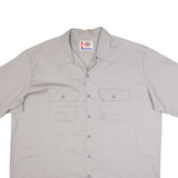 DICKIES Mens Worker Shirt Grey 2XL