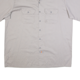 DICKIES Mens Worker Shirt Grey 2XL