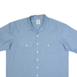 DICKIES Mens Worker Shirt Blue 2XL