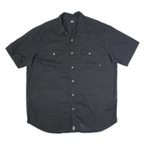 DICKIES Mens Worker Shirt Black XL
