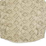 WOOLRICH Mens Shirt Grey Crazy Pattern Long Sleeve XL