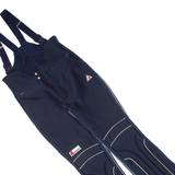 LEQUIPE Womens Overalls Blue Regular Wool S W30 L27