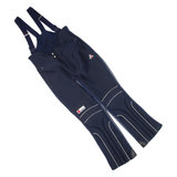 LEQUIPE Womens Overalls Blue Regular Wool S W30 L27