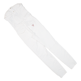 GUESS Womens Overalls White Slim Denim XXS W25 L28
