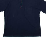 SMILE SPORT Mens Polo Shirt Blue 2XL