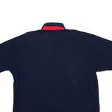 SMILE SPORT Mens Polo Shirt Blue 2XL