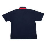 SMILE SPORT Mens Polo Shirt Blue 2XL