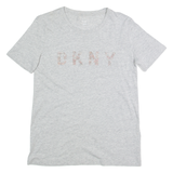 DKNY Womens T-Shirt Grey XS
