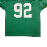 WILSON Mens Jersey Green 90s USA V-Neck 2XL