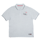 CHAMPION Mens Polo Shirt Grey L